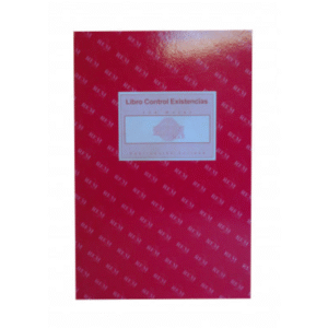 Libro Control Existencia 100hjs Rem