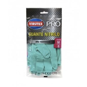 Guante Nitrilo Verde Talla M Virutex Pro