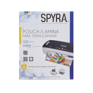 Pouch Termolaminar Carta 175Mic 100 Unidades Spyra