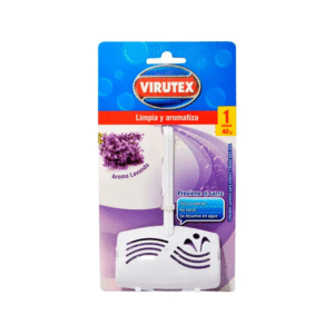 Canastillo Limpiador y Aromatizante Taza Inodoro Aroma Lavanda Virutex