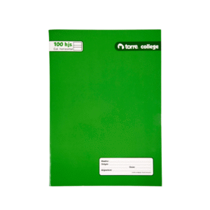 Cuaderno College Caligrafía Horizontal 100hjs Torre