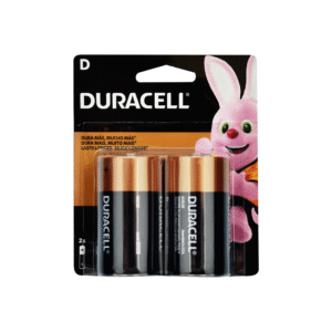 Pilas Alcalinas Grande 2 Unidades Duracell