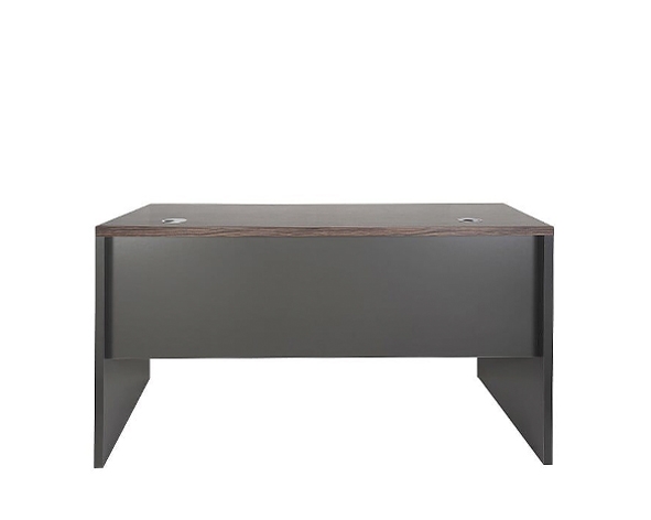 Escritorio Melamina Recto 120x60 Wengue/Gris - Econosillas