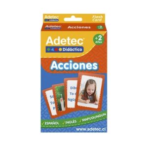 Flash Cards Didácticas Acciones - Adetec