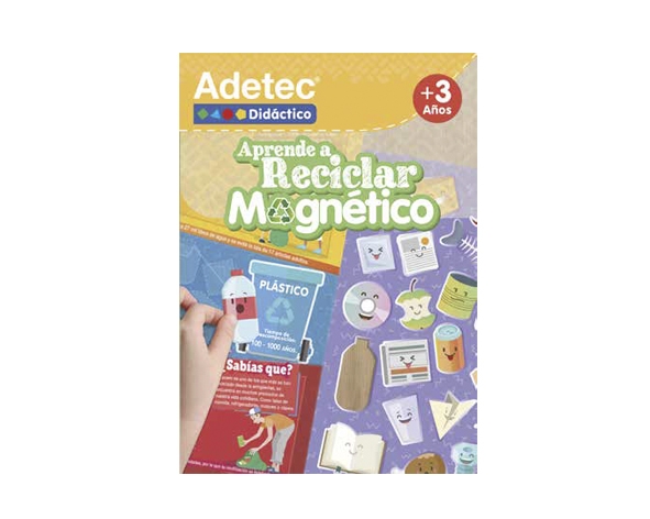 Láminas Magnéticas Aprende a Reciclar - Adetec