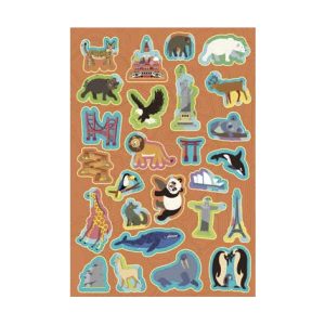 Láminas Magnéticas Mapamundi - Adetec