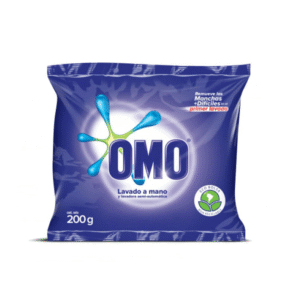 Detergente en Polvo 200gr Omo