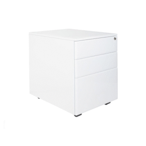 Cajonera Metálica Móvil Blanco Econosillas