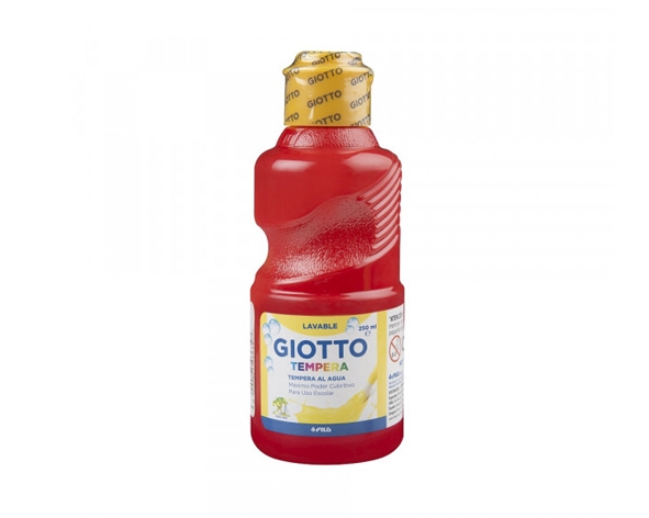 Tempera 250ml. Rojo Giotto