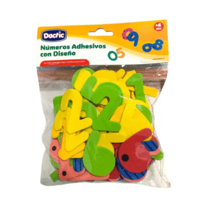 Números Adhesivos de Goma Eva Dactic