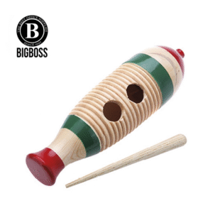 Guiro Profesional Madera Pescado 38cm Big Music