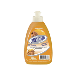Jabón Líquido Ropa Aroma Almendra-Naranja 340ml Klaren