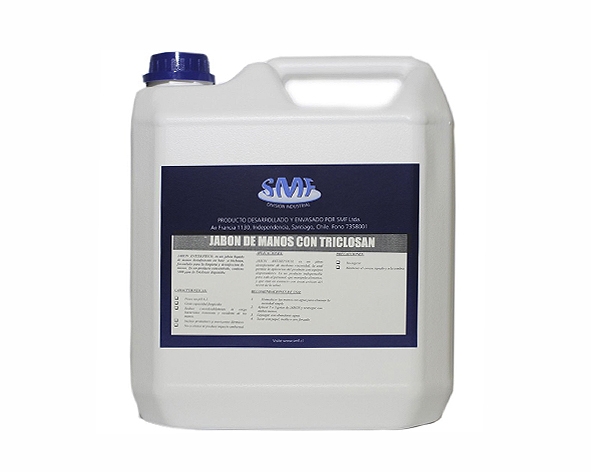 Jabon Liquido con Triclosan 5 Litros SMF