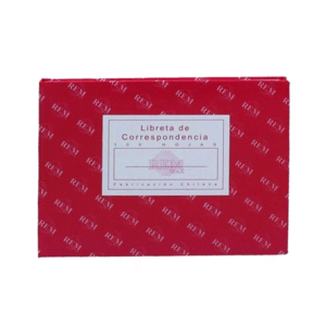 Libreta Correspondencia 50hjs Rem