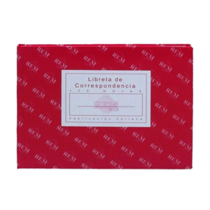 Libreta Correspondencia 100hjs Rem