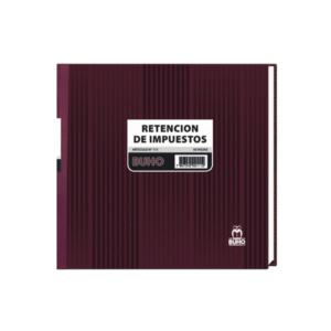 Libro de Registro Retención de Impuestos Nº111 Buho