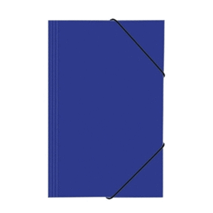 Carpeta Cartulina con Elástico Azul Buho