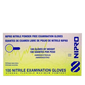 Guante de Nitrilo Clínico Certificado Nipro