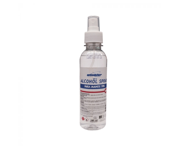 Alcohol Spray con Glicerina 250mL Winkler
