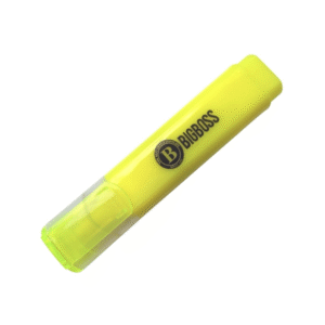 Destacador Escritorio Amarillo Big Boss