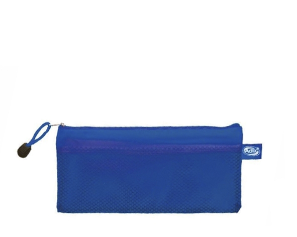 Estuche escolar PVC Azul Adix