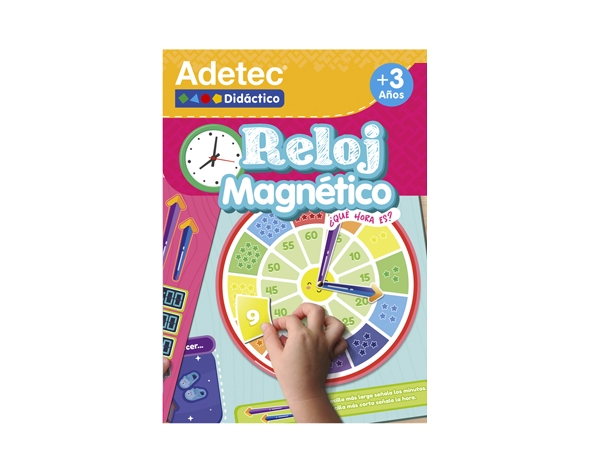Lámina Magnética Interactiva Reloj Adetec