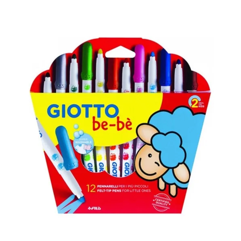 LAPICES SCRIPTO 12 COLORES GIOTTO BEBE PXM038