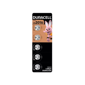 Pilas Litio CR2016 5 Unidades Duracell