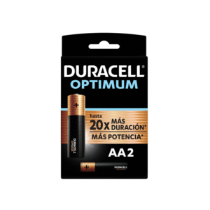 Pilas Alcalinas Optimum AA 2 Unidades Duracell