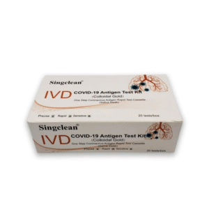 Test Rápido de Saliva Detección Covid-19 20 Unidades