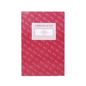 Libro Acta Lineal con Folio 100hjs Rem