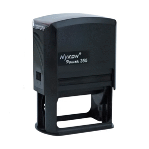 Timbre Sello 355 Negro Nykon