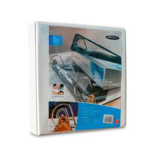 Archivador Catálogo Oficio Blanco 2 Aros 2" Wilson Jones