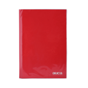Carpeta Plastificada Roja Oficio Auca