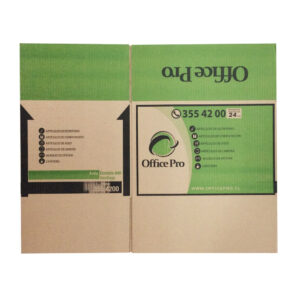 Caja Embalaje con Impresión 450cmx340cmx300cm Tamaño Grande Office Pro
