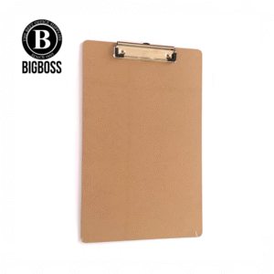 Tabla Anotador Madera Oficio con Apretador Big Boss