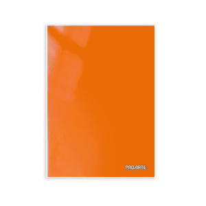 Carpeta Plastificada Naranja Oficio sin Accoclip Proarte