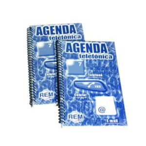 Libreta Índice Telefónico Rem