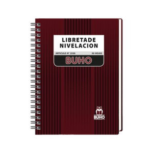 Libreta Nivelación 2550 130x170cm 50hjs Buho