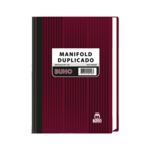 Libreta Manifold Duplicado 156 50hjs Buho