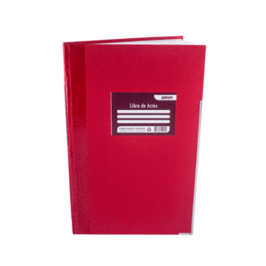 Libro Acta Composición Lineal con Folio 200hjs Aron