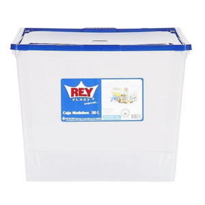 Caja Plástica Modubox 42x35x27cm 30L Reyplast
