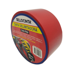 Cinta Delimitadora 50mm x 33m Rojo Sellocinta