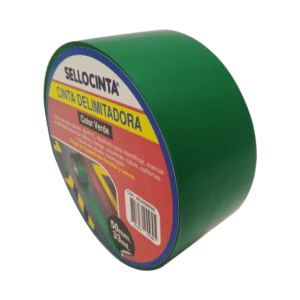Cinta Delimitadora 50mm x 33m Verde Sellocinta