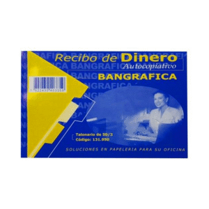 Formulario Comprobante Ingreso 50hjs Bangráfica