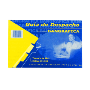 Formulario Guía Despacho Duplicada 50hjs Bangráfica