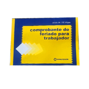 Formulario Comprobante Feriado 100hjs Hinzquin