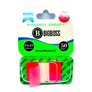 Banderita Adhesiva Rosa 50hjs Big Boss