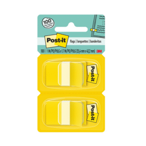 Banderita Adhesiva 680-5 Amarillo 100 Unidades 3M