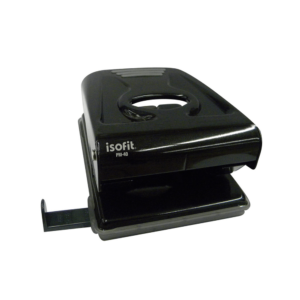Perforadora PM40 Negra con Guía Capacidad 40 Hojas Isofit